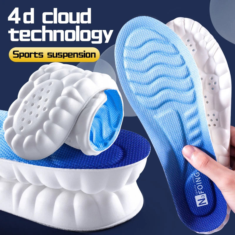 Semelles de Confort 4D — Technologie Cloud