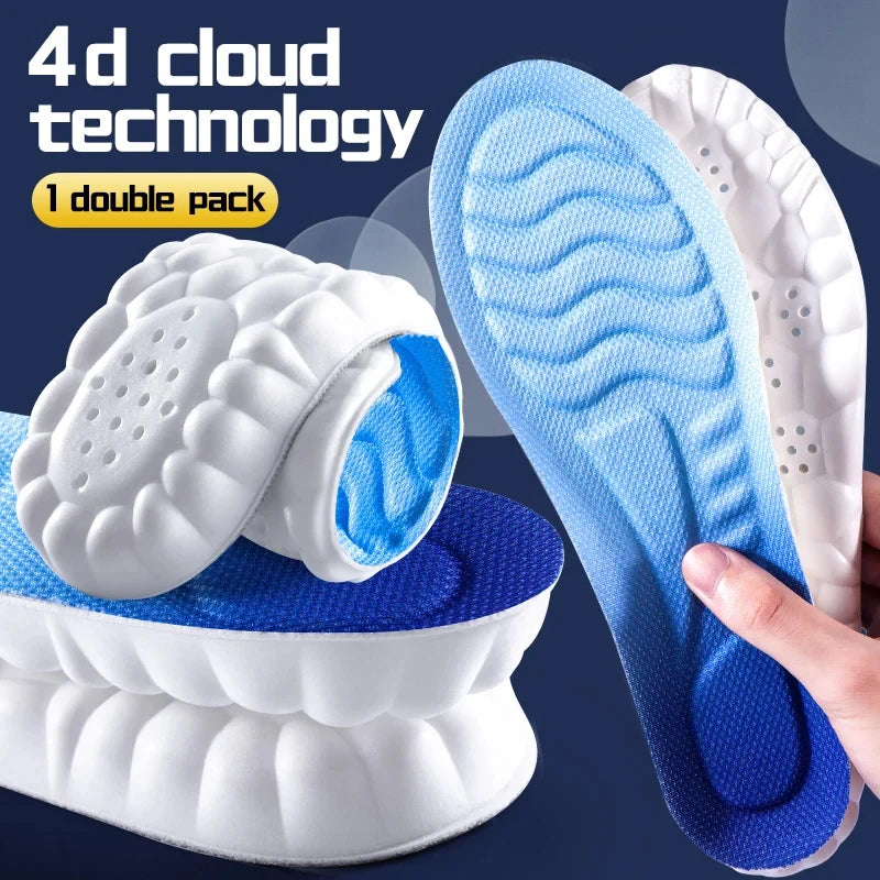 Semelles de Confort 4D — Technologie Cloud